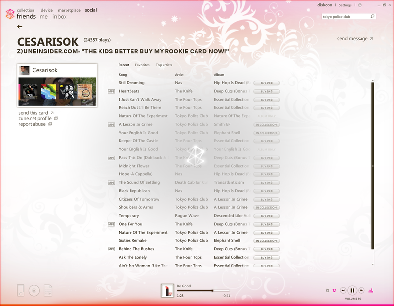 Illustration for article titled Zune 2.5 Update Screenshot Tour